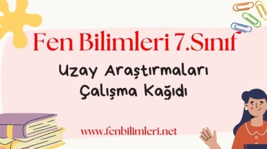 Uzay Araştırmaları Çalışma Kağıdı