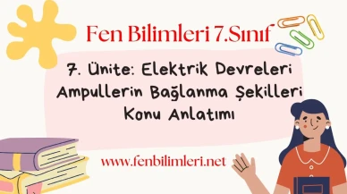 Fen Bilimleri 7. Sınıf 7. Ünite Konu Anlatımı Pdf