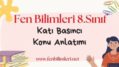 8. Sınıf Katı Basıncı Konu Anlatımı Pdf